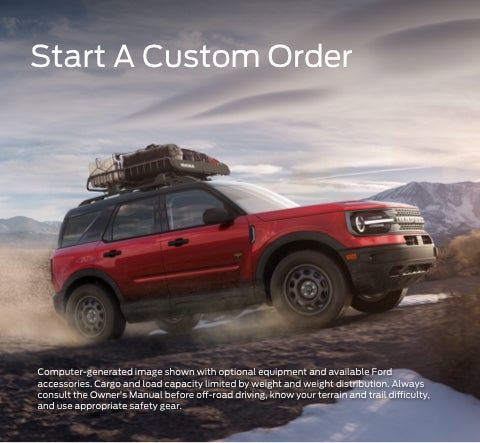 Start a custom order | Covert Ford in Austin TX