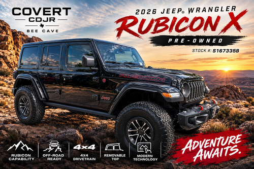 2026 Jeep Wrangler Rubicon X