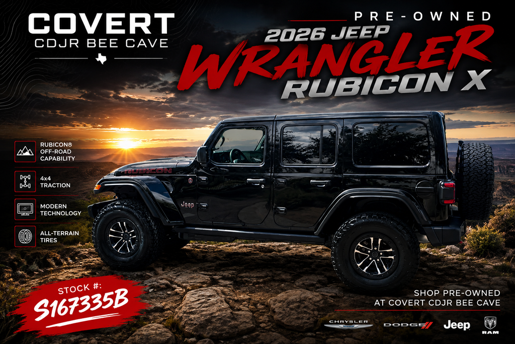 2026 Jeep Wrangler Rubicon X