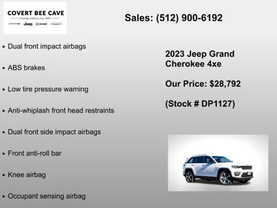 2023 Jeep Grand Cherokee 4xe