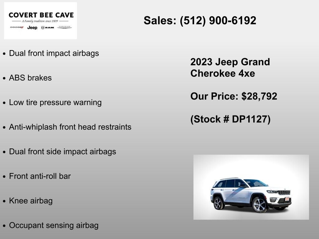 2023 Jeep Grand Cherokee 4xe