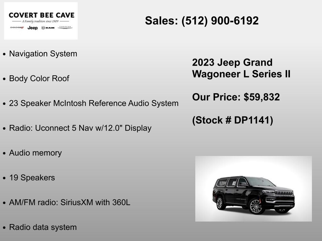 2023 Jeep Grand Wagoneer L Series II