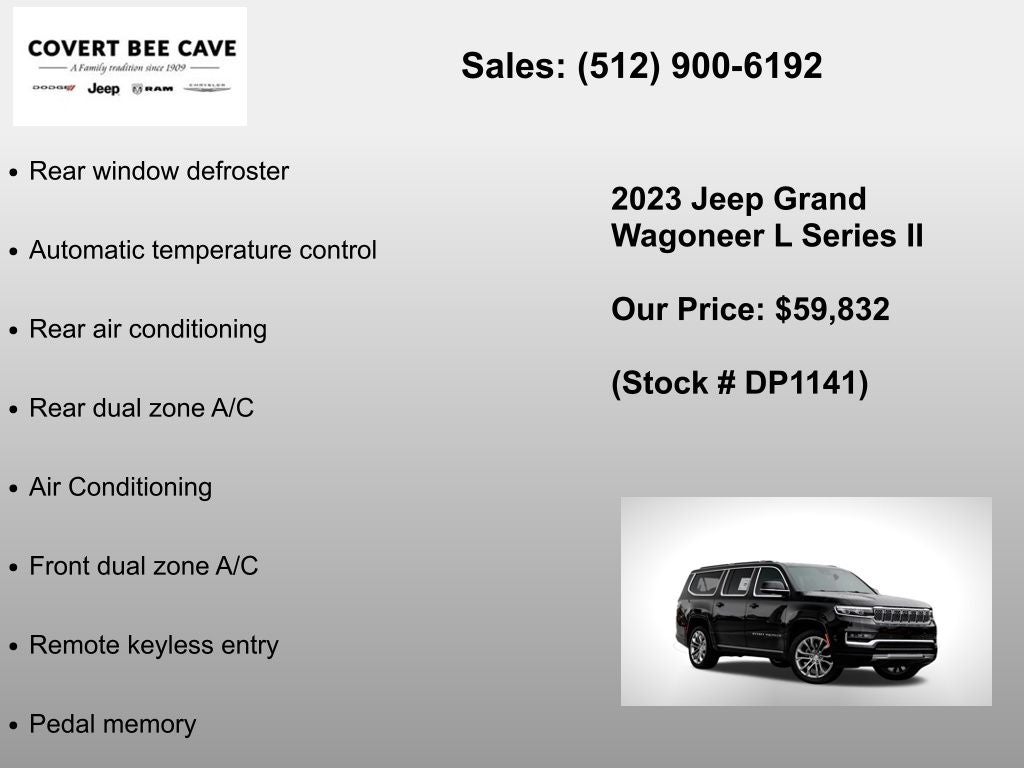 2023 Jeep Grand Wagoneer L Series II