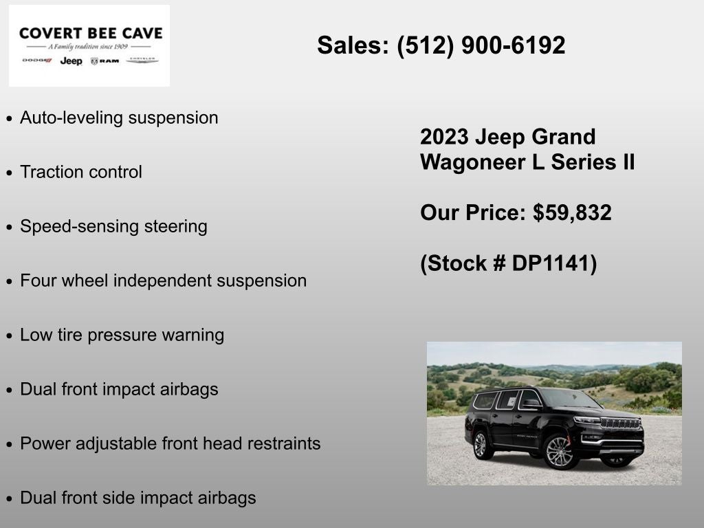 2023 Jeep Grand Wagoneer L Series II