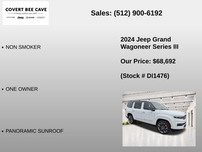 2024 Jeep Grand Wagoneer Series III
