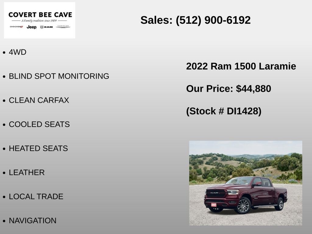 2022 RAM 1500 Laramie