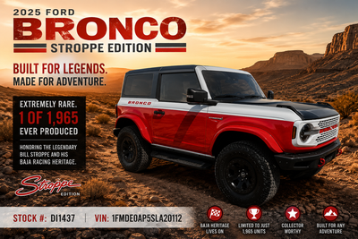 2025 Ford Bronco Stroppe Edition