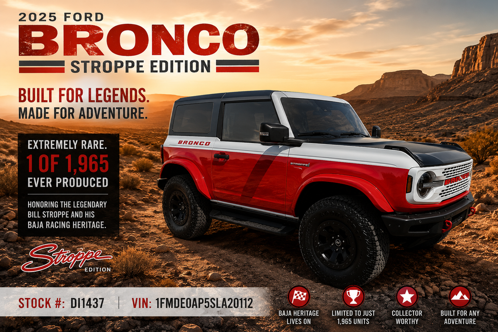 2025 Ford Bronco Stroppe Edition
