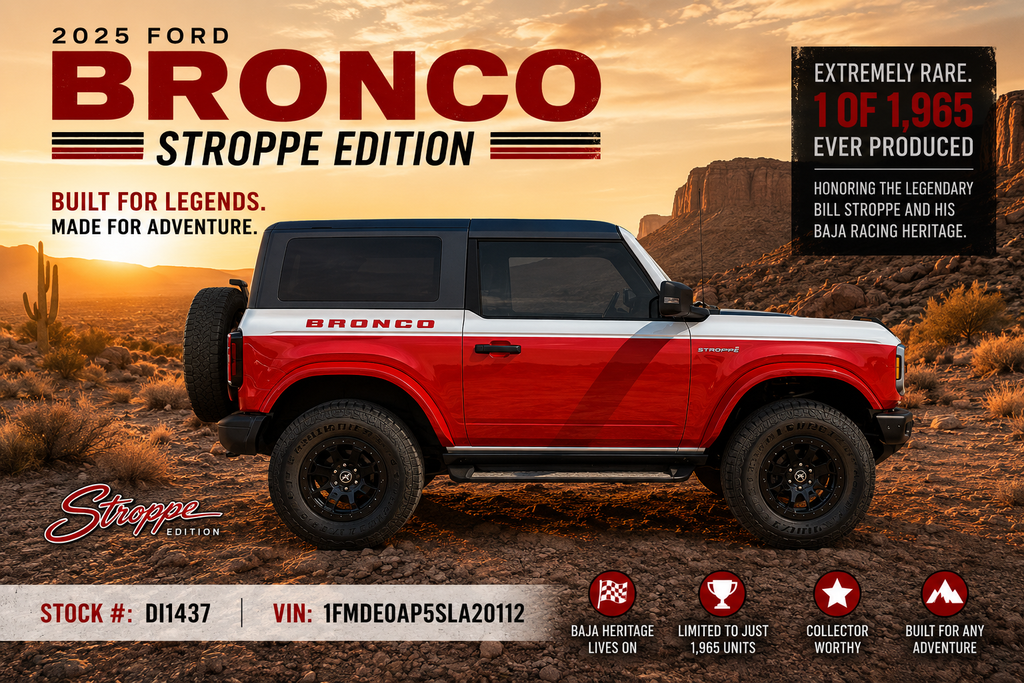 2025 Ford Bronco Stroppe Edition