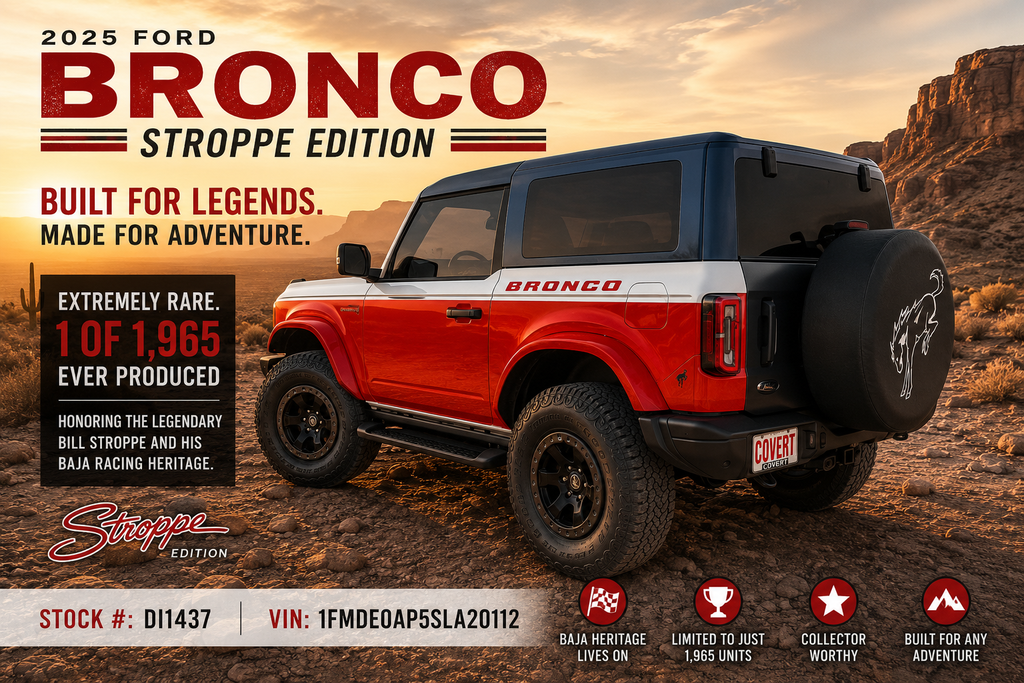 2025 Ford Bronco Stroppe Edition
