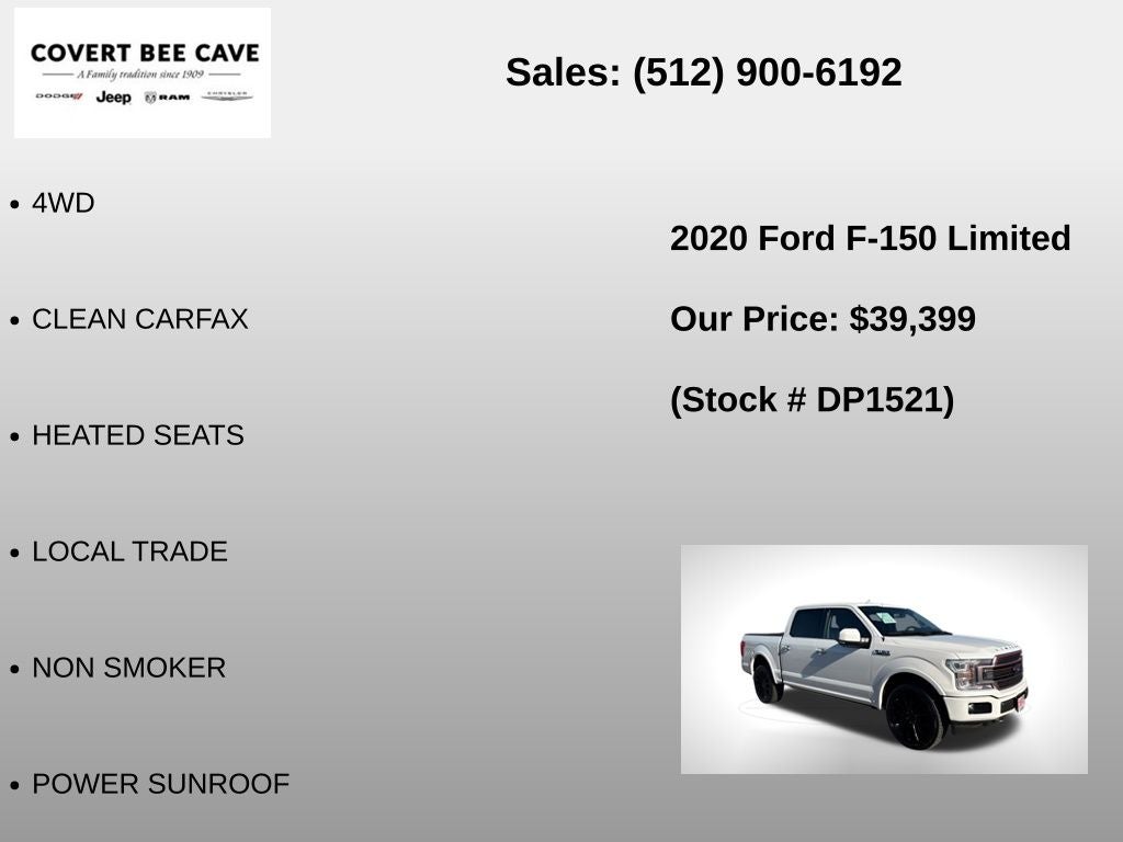 2020 Ford F-150 Limited