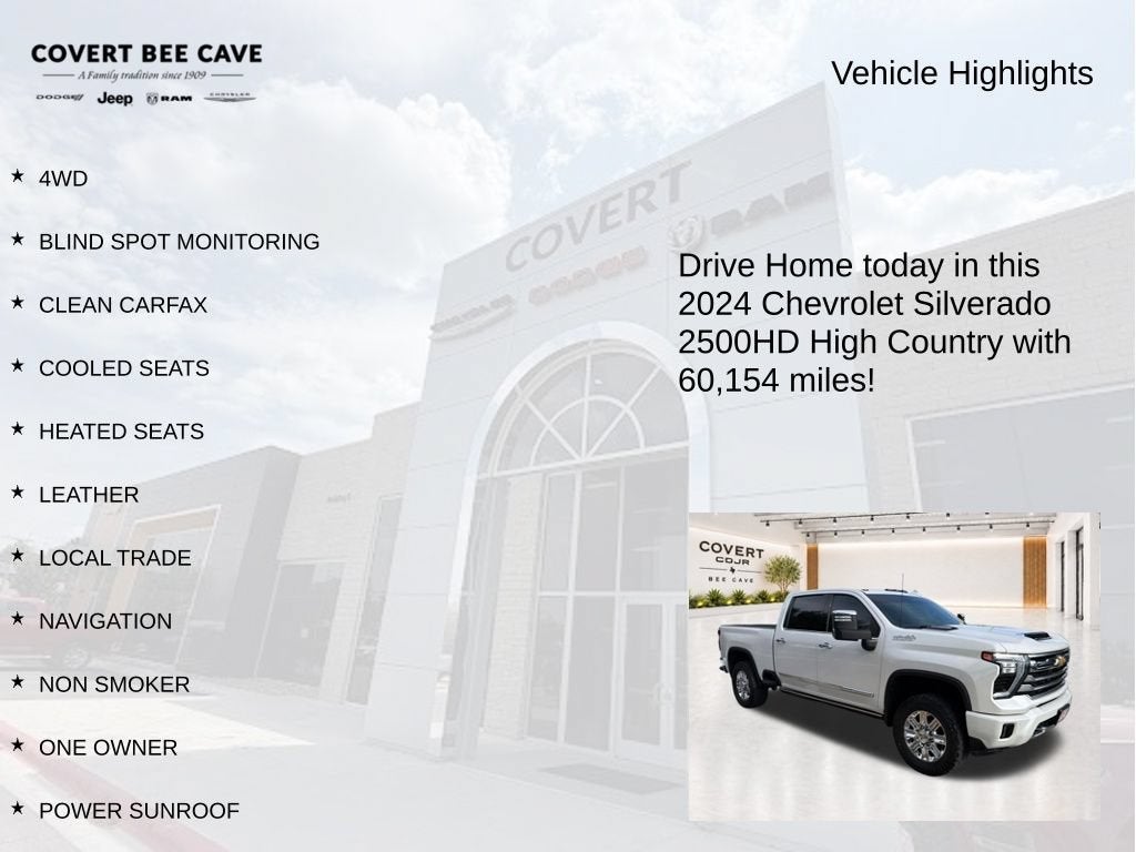 2024 Chevrolet Silverado 2500HD High Country