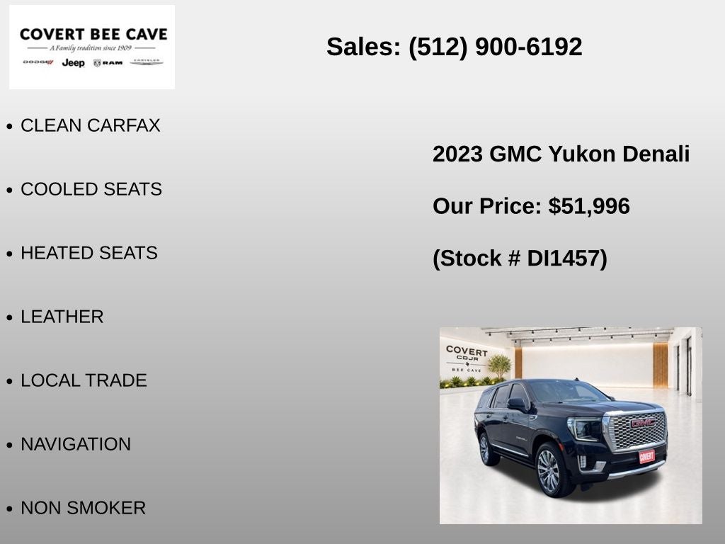 2023 GMC Yukon Denali