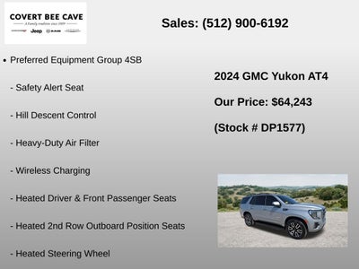 2024 GMC Yukon AT4