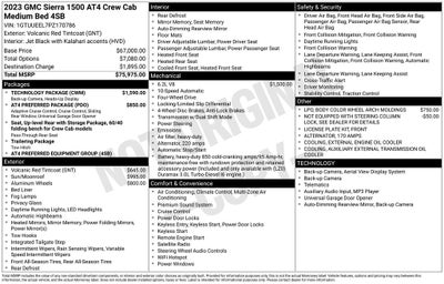 2023 GMC Sierra 1500 AT4