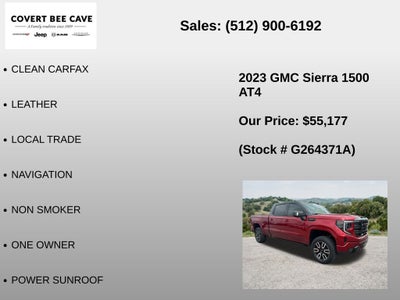 2023 GMC Sierra 1500 AT4