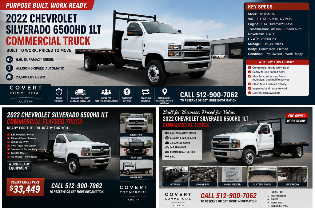 2022 Chevrolet Silverado 6500HD Base