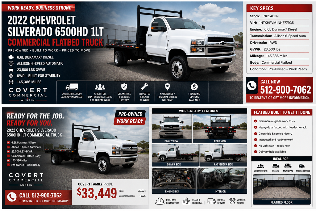 2022 Chevrolet Silverado 6500HD Base
