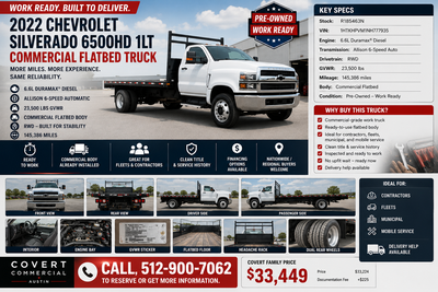 2022 Chevrolet Silverado 6500HD Base