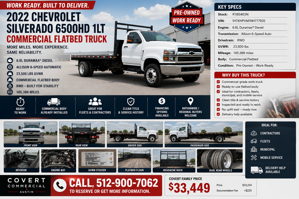 2022 Chevrolet Silverado 6500HD Base