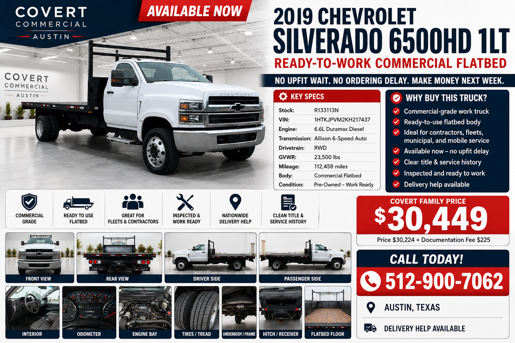 2019 Chevrolet Silverado 6500HD Base