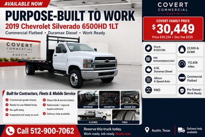 2019 Chevrolet Silverado 6500HD Base