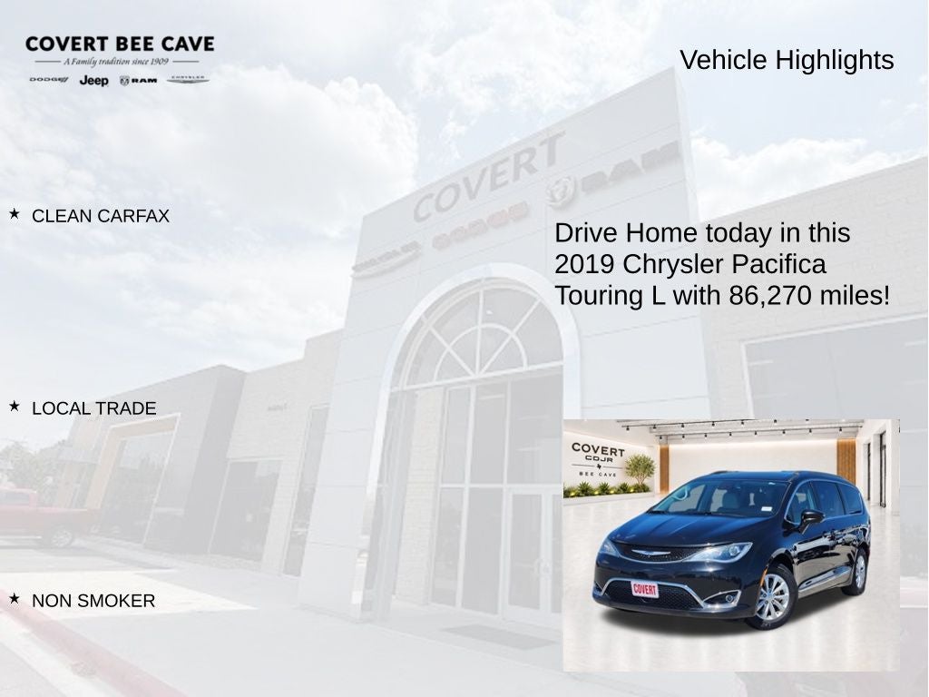 2019 Chrysler Pacifica Touring L