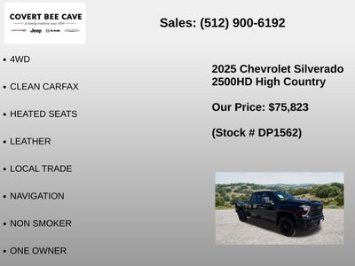 2025 Chevrolet Silverado 2500HD High Country