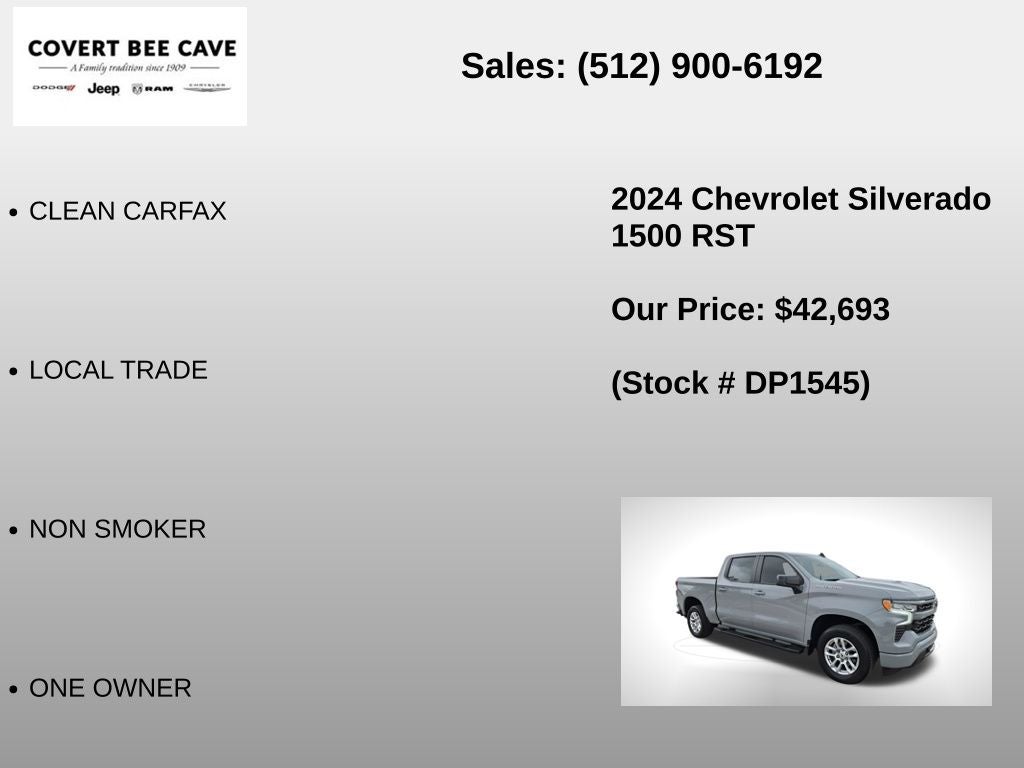 2024 Chevrolet Silverado 1500 RST