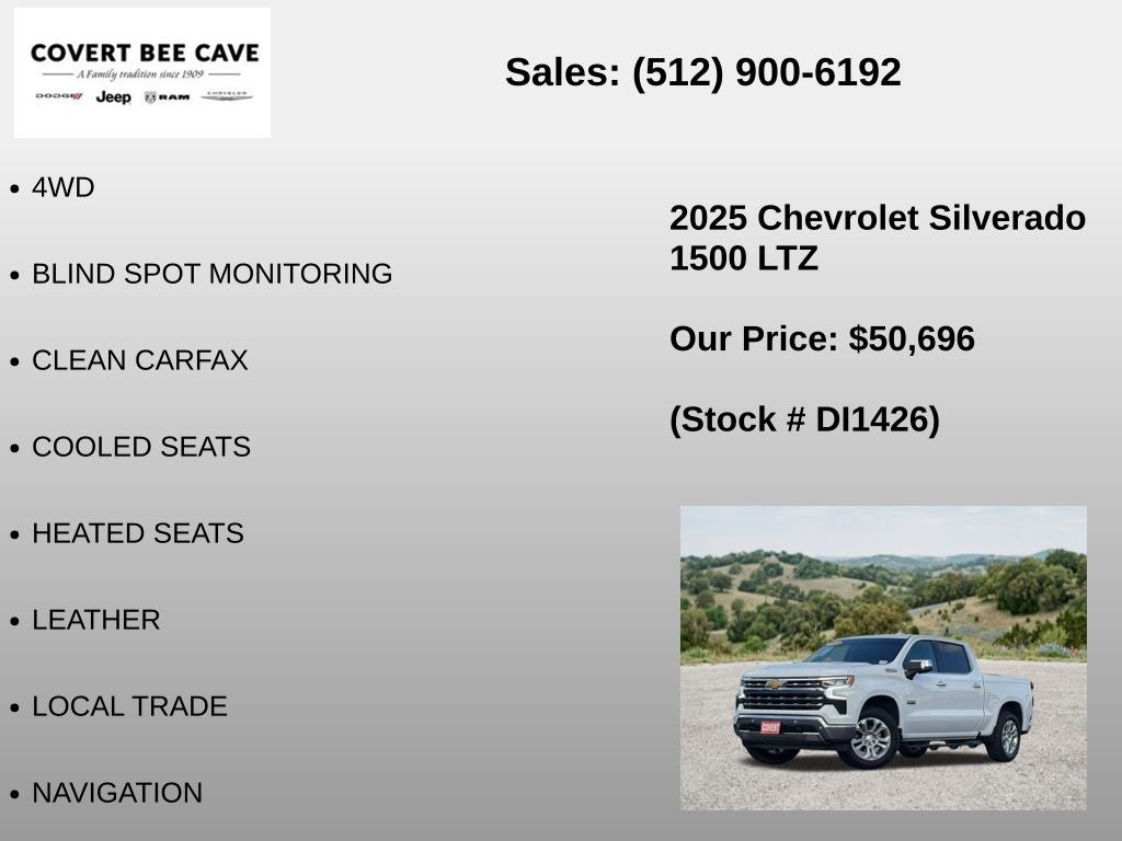 2025 Chevrolet Silverado 1500 LTZ