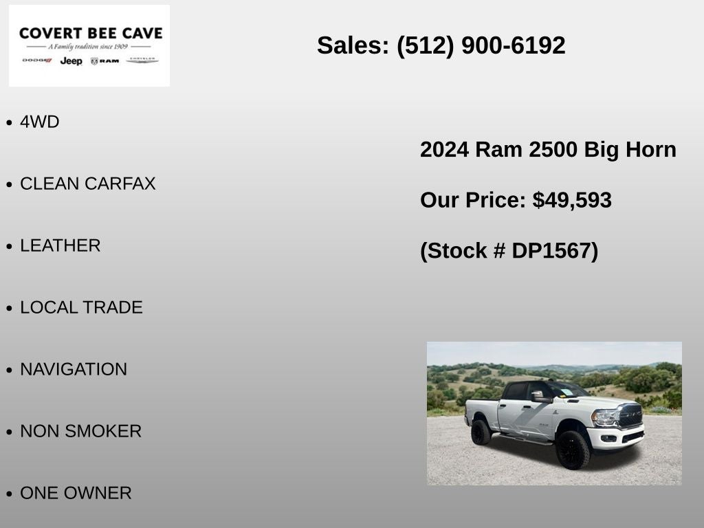 2024 RAM 2500 Big Horn