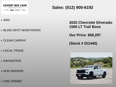2025 Chevrolet Silverado 1500 LT Trail Boss