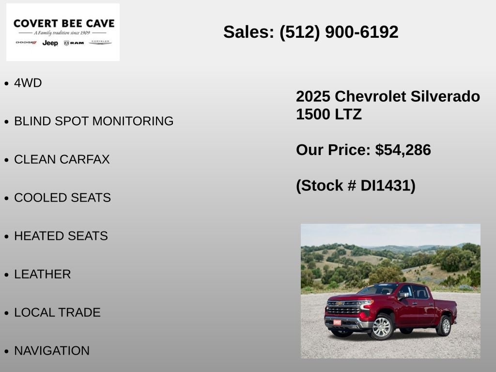 2025 Chevrolet Silverado 1500 LTZ