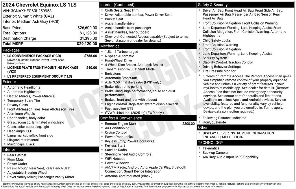 2024 Chevrolet Equinox LS