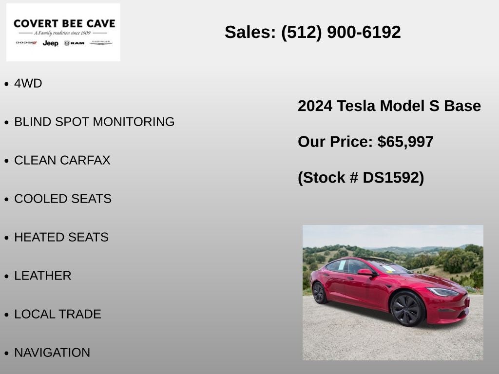 2024 Tesla Model S Base
