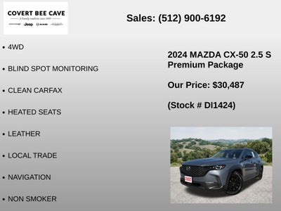 2024 Mazda Mazda CX-50 2.5 S Premium Package