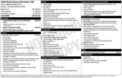 2023 Buick Encore GX Select