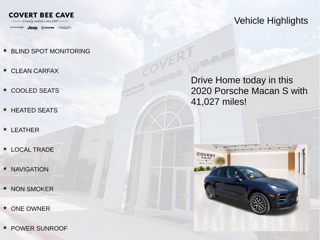 2020 Porsche Macan S