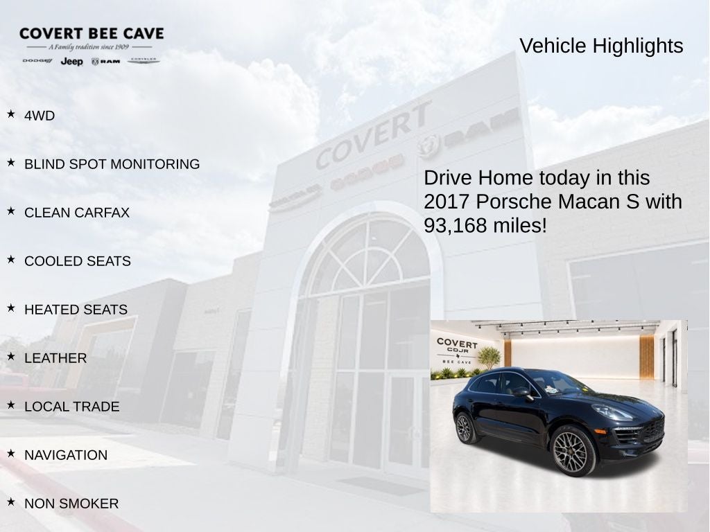 2017 Porsche Macan S