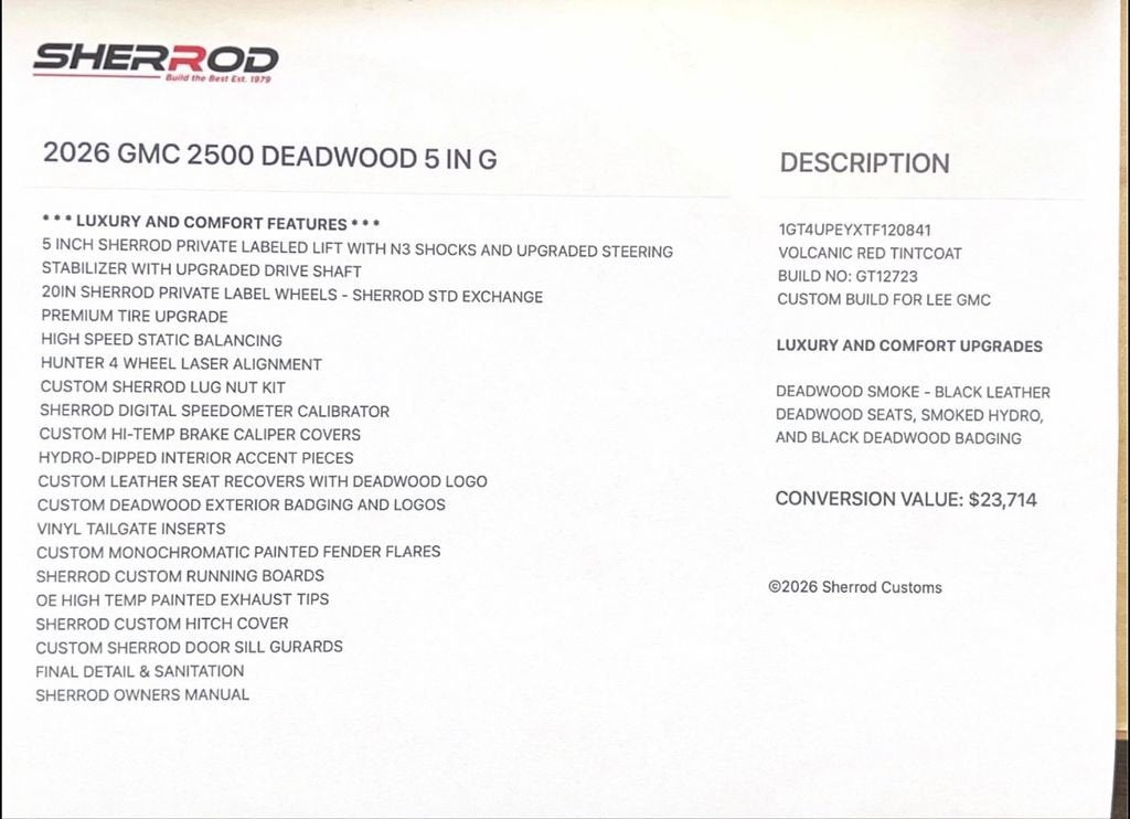 2026 GMC Sierra 2500 HD AT4