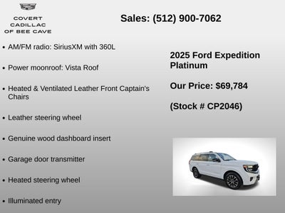 2025 Ford Expedition Platinum