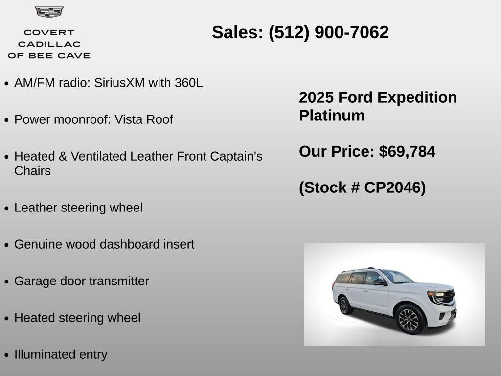 2025 Ford Expedition Platinum