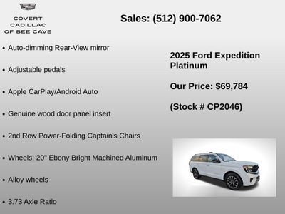2025 Ford Expedition Platinum