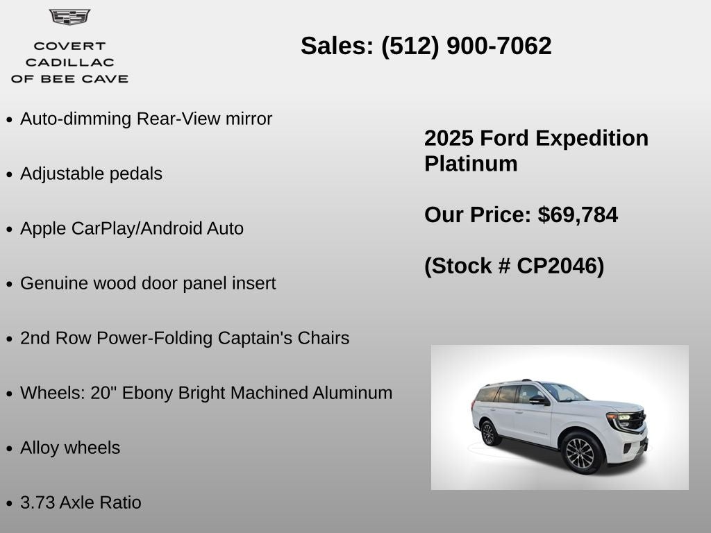 2025 Ford Expedition Platinum