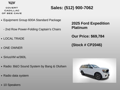 2025 Ford Expedition Platinum