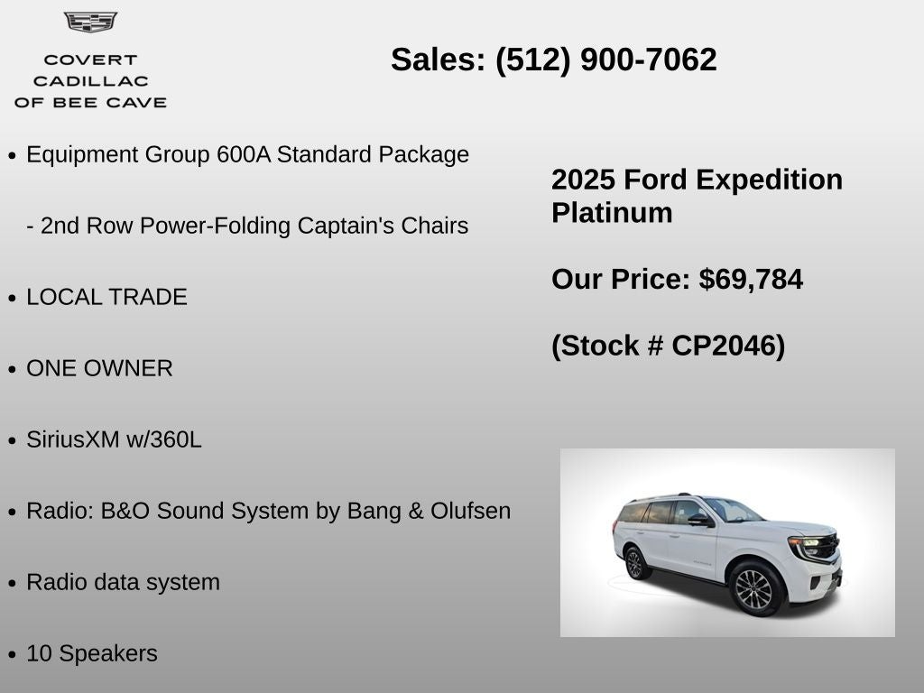 2025 Ford Expedition Platinum