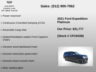 2021 Ford Expedition Platinum