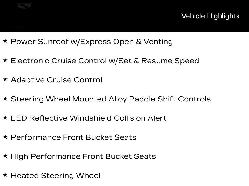 2023 Cadillac CT4 V-Series