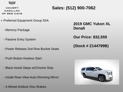 2019 GMC Yukon XL Denali