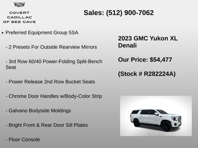 2023 GMC Yukon XL Denali